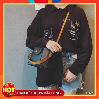 Túi xách nữ 🔥FREESHIP🔥 Túi Trống đeo chéo - Túi Trống - HÀNG DA CAO CẤP