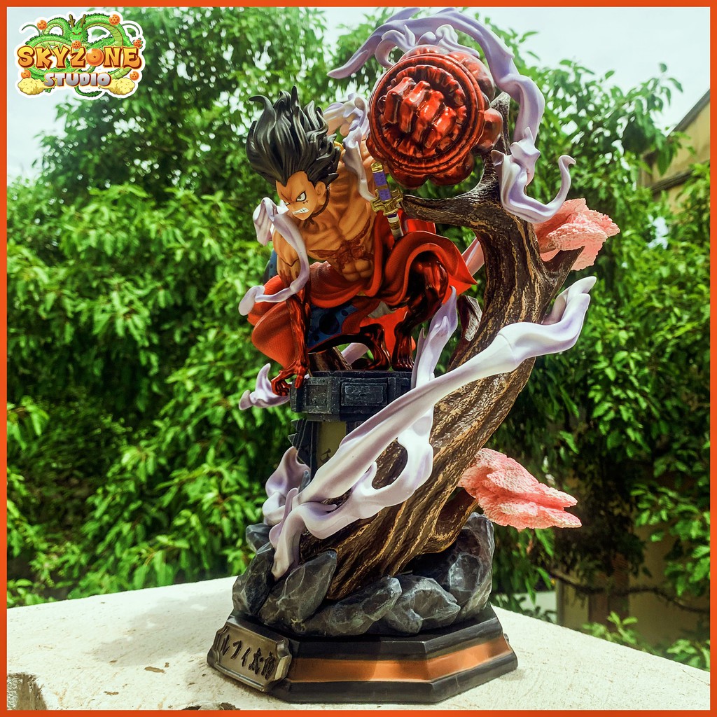 Mô hình luffy snakeman gear 4 đại chiến wano