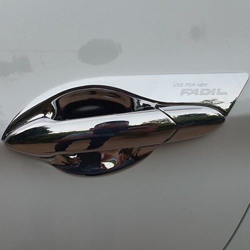 🔥 Freeship 🔥Bộ ốp tay nắm hõm cửa mạ crom xe Fadil cao cấp/ Phụ kiện làm đẹp, đồ chơi xe vinfast fad