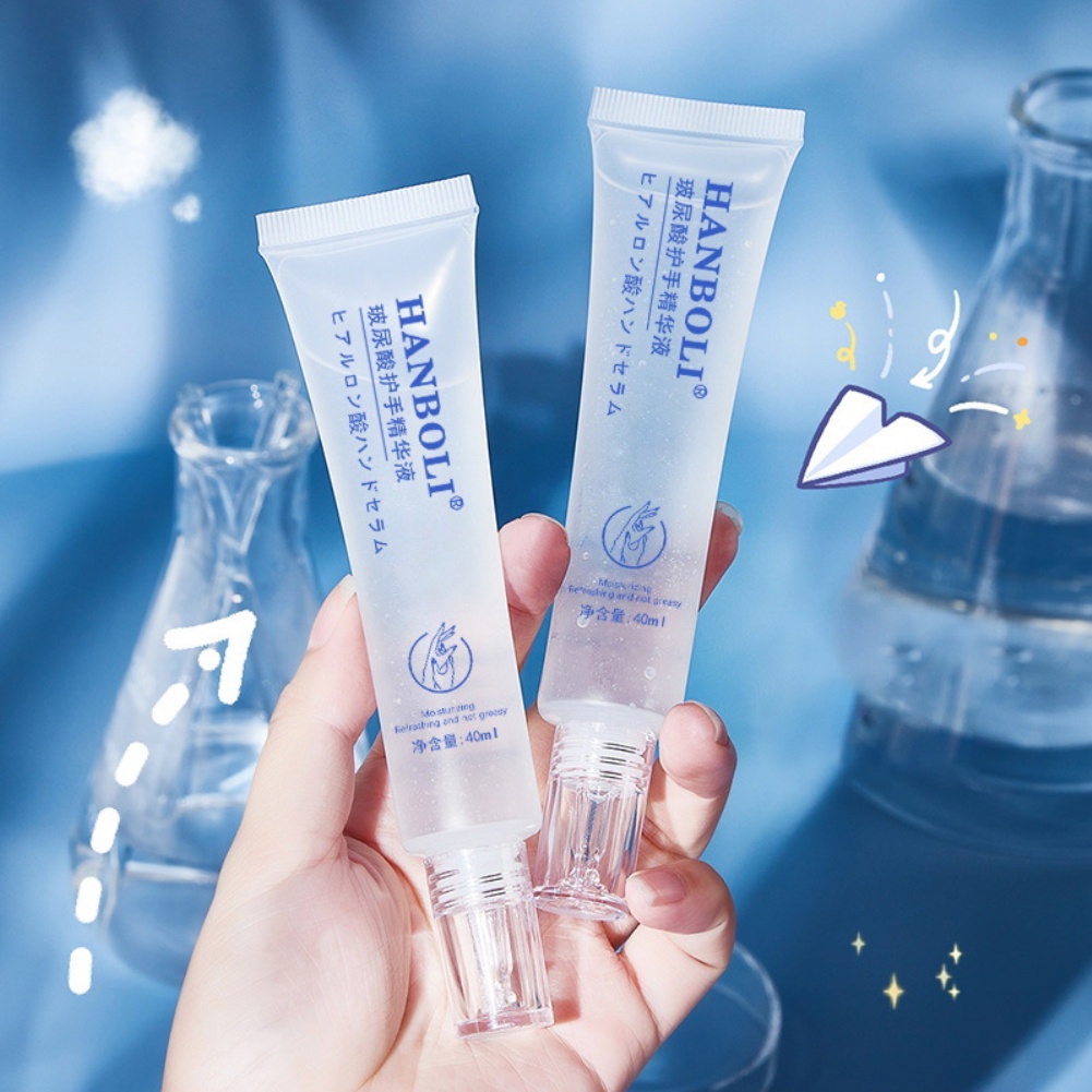 HAN BOLI Tay Kem Dưỡng Chống-Nứt nẻ Làm Giảm Nếp Nhăn Tay Điều Trị Kem Dưỡng Ẩm Dầu tinh Chất Chăm Sóc Da Làm Trắng Giữ Cho Làn Da mịn Mượt