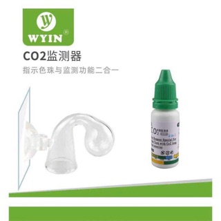 kiểm tra co2 (phễu+ dung dịch) kiểm tra nồng độ co2 bể thuỷ sinh