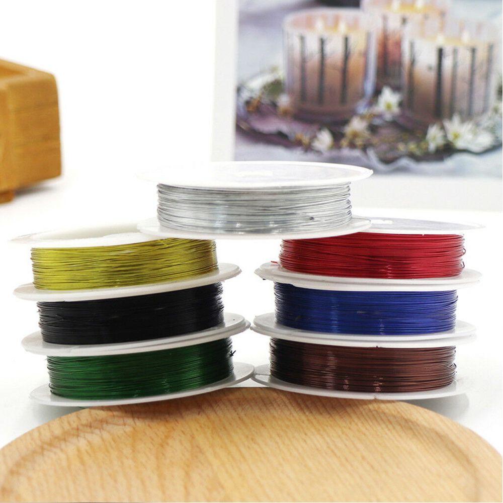 KUNHEV Cuộn Dây Sắt 10M Dùng Trang Trí / Làm Đồ Trang Sức Mềm Mại Tiện Dụng