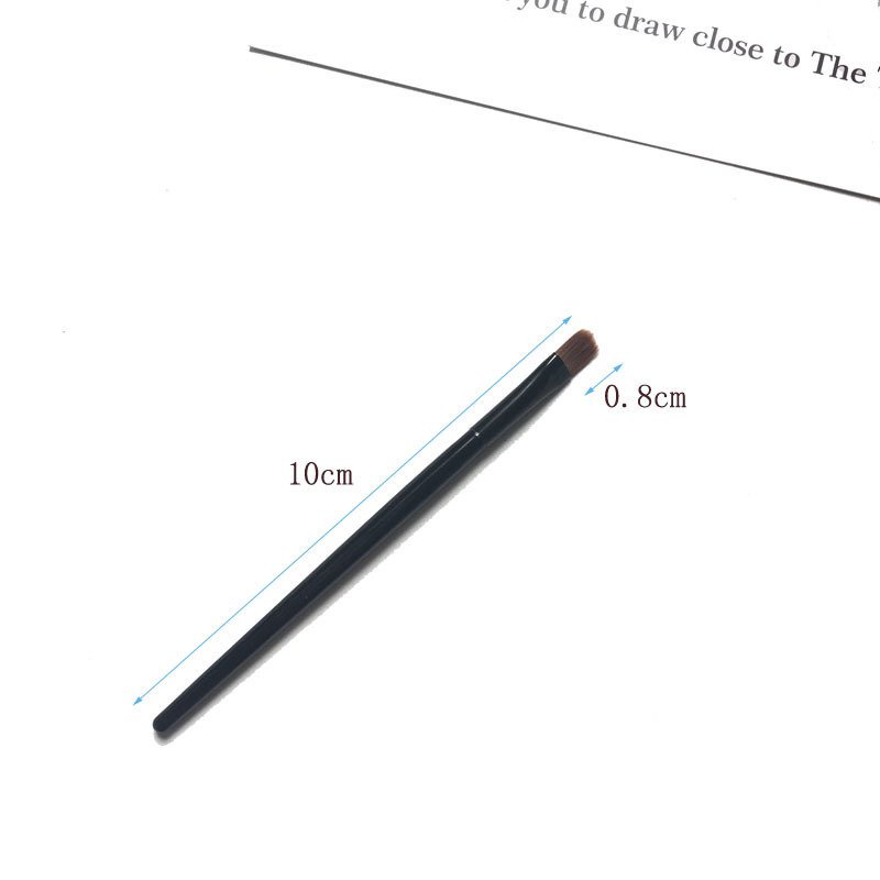 Bàn Chải Lông Mày Đầu Tròn 10CM 10CM Chuyên Dụng