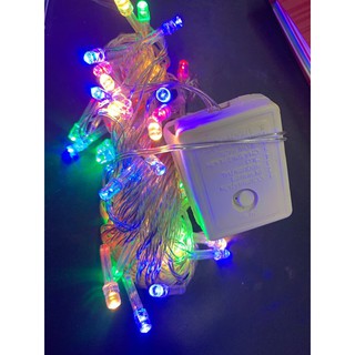 Dây đèn led chớp tiêu 7 màu dây dài 3m5