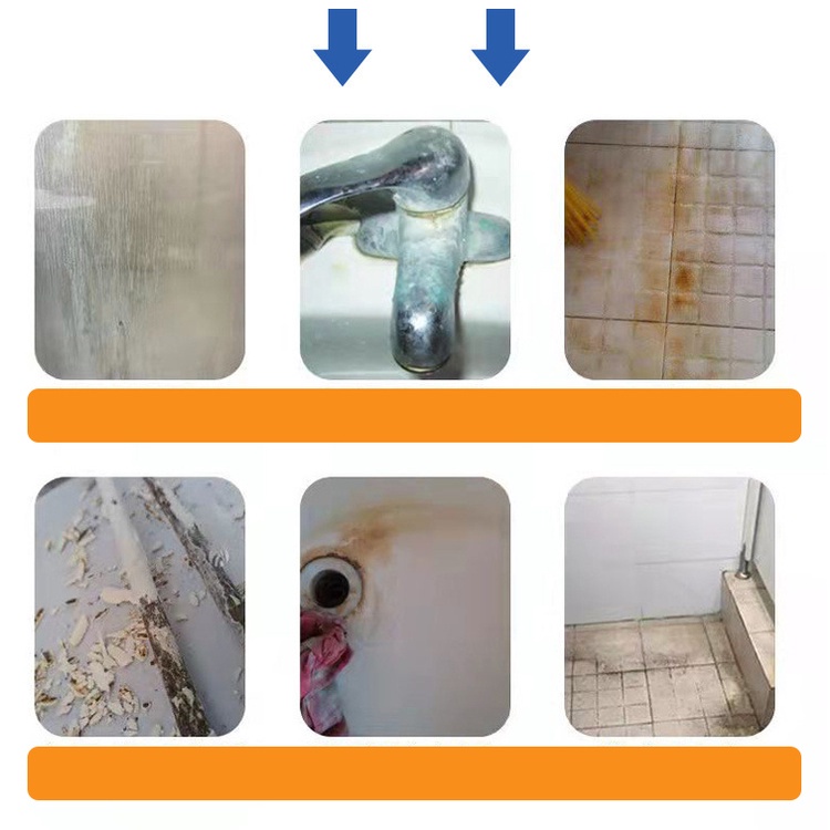 Tẩy Cặn Canxi Vách Kính - Vệ Sinh Nhà Tắm - Dung Dịch Tẩy Cặn Canxi, Tẩy Rửa Nhà Tắm, Vòi Sen, Gạch Men - FlashSale DTM