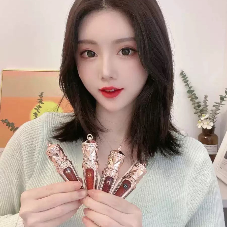 Son Kem Lì gấu tím Siêu Mịn velvet tint