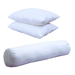 Ruột gối lông vũ nhân taọ cao cấp cooldrap combo gồm 02 ruột gối nằm 50x70 + 01 ruột gối ôm