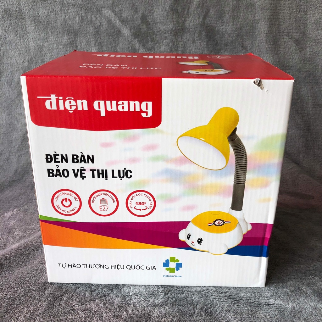 Đèn học chống cận, bảo vệ mắt Điện Quang kèm bóng 5W (ĐQ DKL04) BẢO HÀNH 2 THÁNG