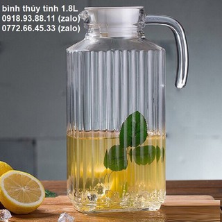 Bình đựng nước uống thủy tinh - bình đựng nước uống thủy tinh