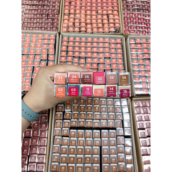 Son kem bbia velvet lip tint đủ màu