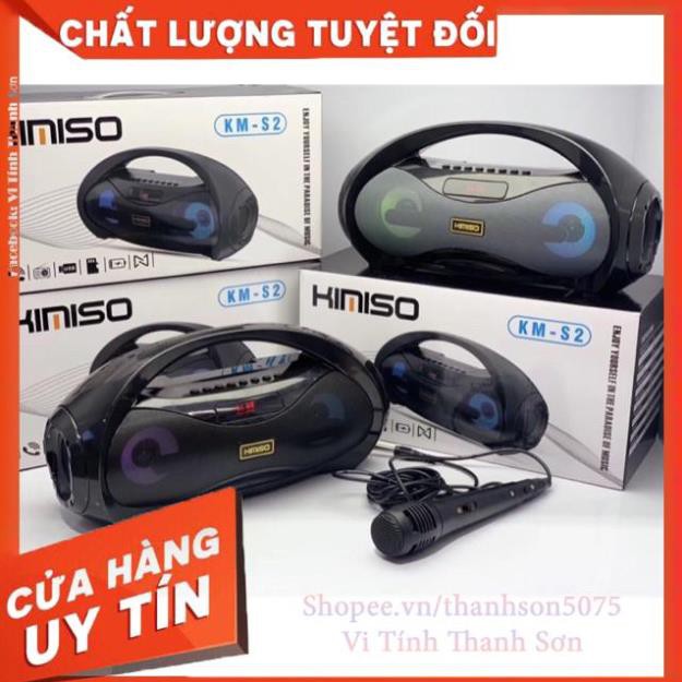 Loa Karaoke Bluetooth Xách Tay KM-S1 - Tặng Kèm 1 Mic Có Dây - Vi Tính Thanh Sơn