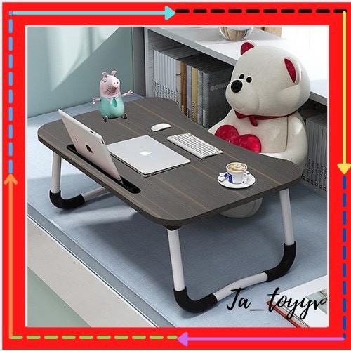 Bàn học gấp gọn có khe cắm IPAD để hàng xịn - bàn học mini mẫu cao cấp | BigBuy360 - bigbuy360.vn