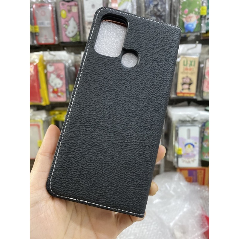 [Mã ELFLASH5 giảm 20K đơn 50K] OPPO A53 2020 _Bao da gập 2 mặt da sần nhám chống vân tay | BigBuy360 - bigbuy360.vn