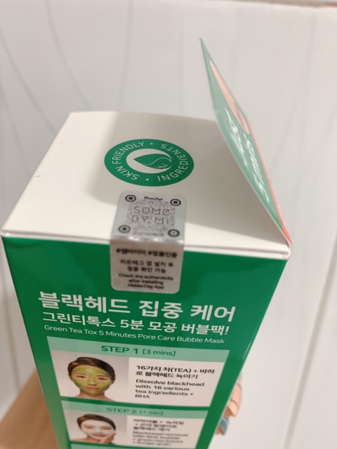 SOME BY MI Bye Bye Blackhead 30 Days Miracle Green Tea Tox Bubble Cleanser 120g