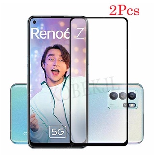 Oppo Reno 6Z Kính Cường Lực Cao Cấp OPPO Reno 6 Z Reno6 4G Reno6Z 5G Bảo Vệ Màn Hình Full Cover Kính