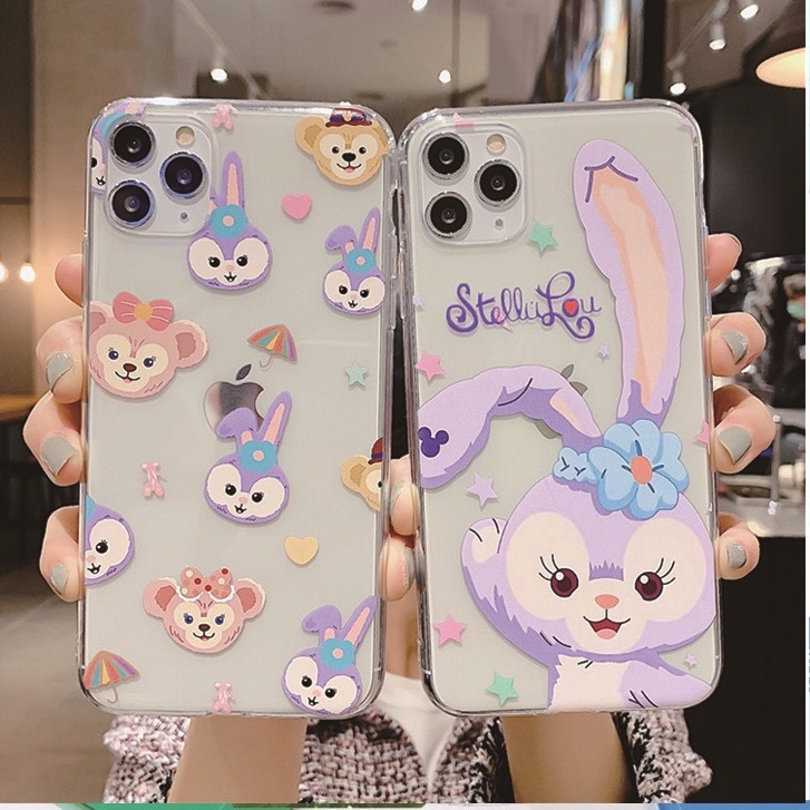 Ốp điện thoại hình thỏ cho iPhone 6/6plus/6s/6splus/7/7plus/8/8plus/x/xs/xr/xsmax/11/12/13/pro/max/plus/promax | BigBuy360 - bigbuy360.vn