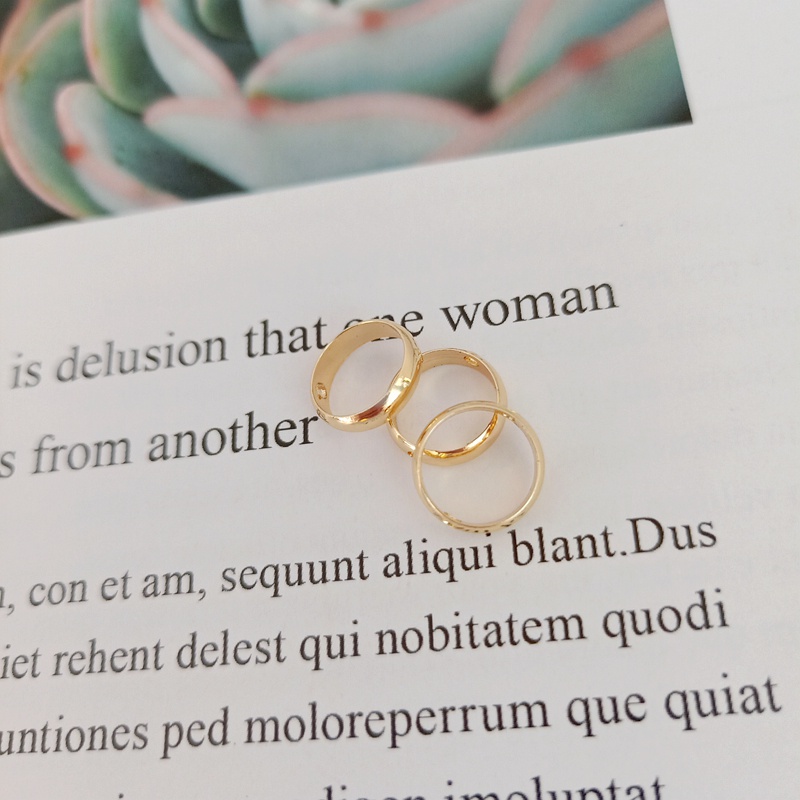 Set 10 Nhẫn 14K Nhiều Màu Sắc Bắt Mắt Tiện Dụng Và Bền