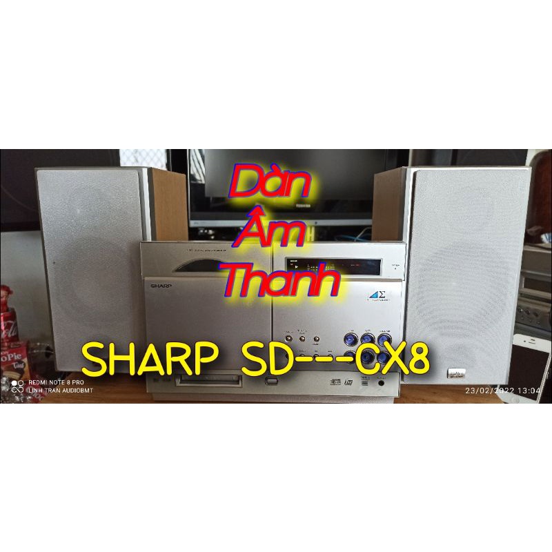 Dàn Âm Thanh Sharp SD-CX8