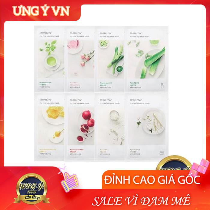 Mặt Nạ Giấy  Innisfree My Real Squeeze Mask