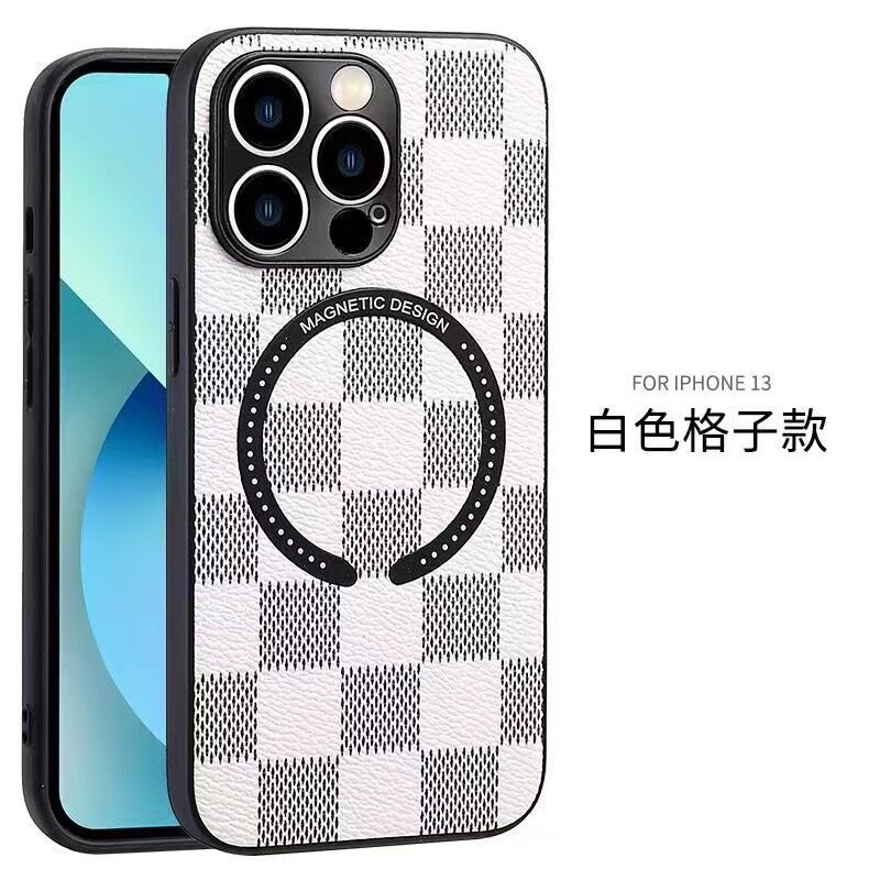 Mới! Ốp Điện Thoại Da Nhám Từ Tính Kết Cấu Sợi Carbon Cho iPhone 11 12 Pro Max 13 Pro Max 14 Pro Max