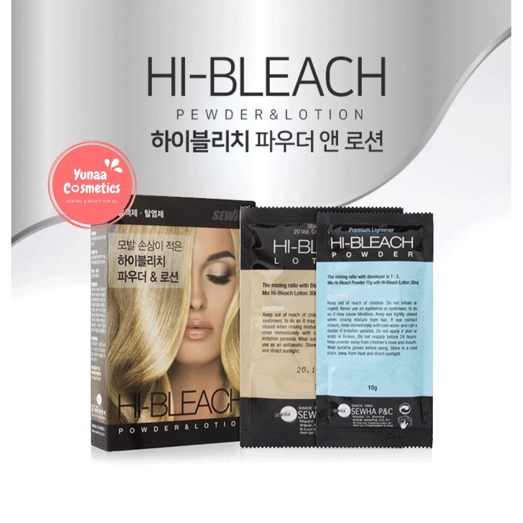 [MẪU MỚI] Thuốc tẩy tóc có dưỡng chất mượt tóc Hi-Bleach Sewha (B-Happy Sewha)