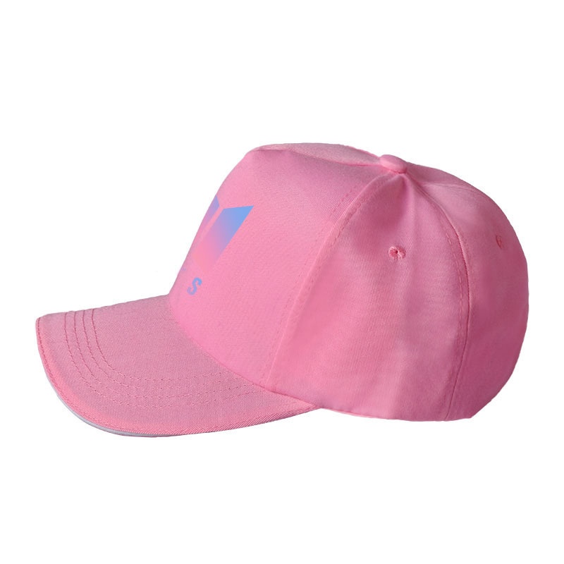 Mũ Lưỡi Trai Màu Đen In Hình Bt21