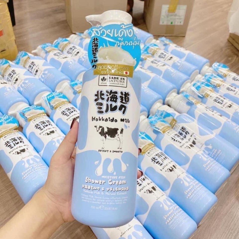 Sữa tắm Hokkaido milk 700ml