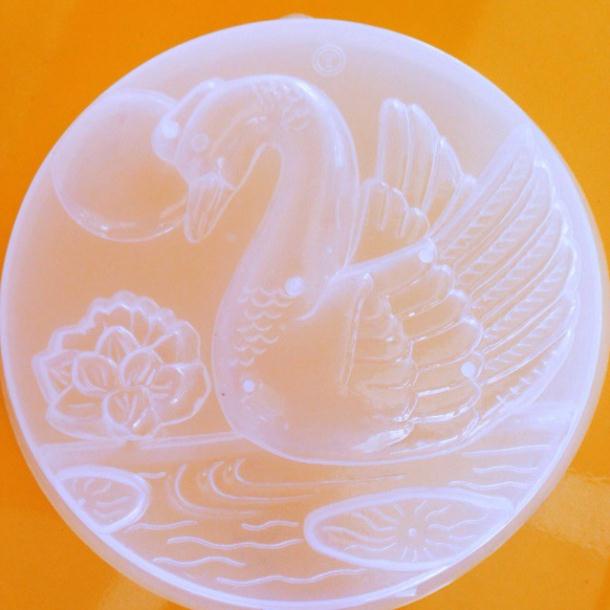 Khuôn nhựa rau cau hình thiên Nga 20cm