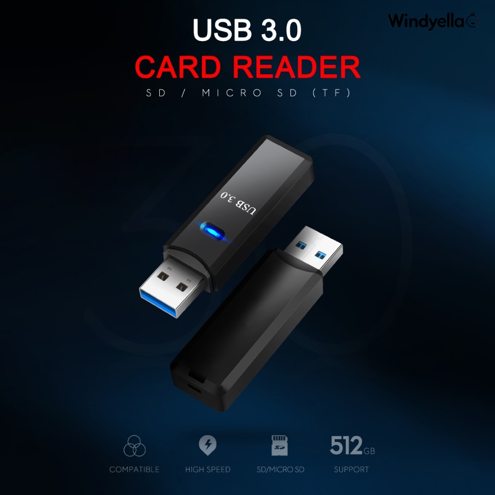 Đầu Đọc Thẻ Nhớ USB 3.0 Cho PC Laptop | BigBuy360 - bigbuy360.vn