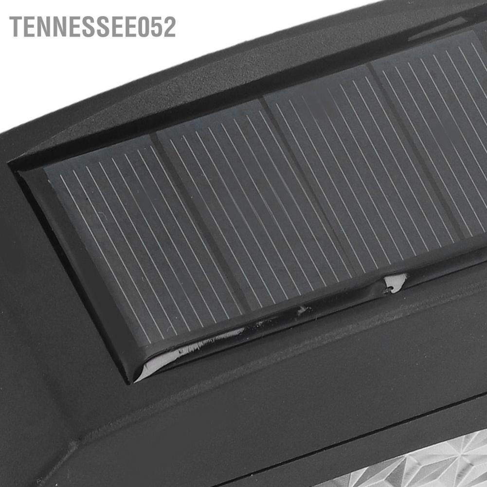 Tennessee052 Tennessee052 LED Solar Wall Lamp Soft Warm Light Long Battery Life IP44 for Home Courtyard Lawn Garden