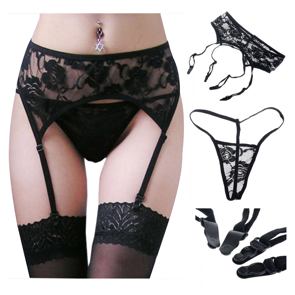 Quần Lót Lọt Khe Phối Ren Quyến Rũ Dành Cho Nữ