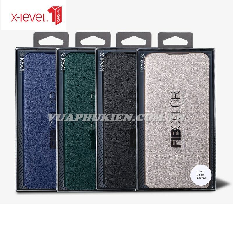 Bao da cho Samsung Galaxy S20, S20 Plus, S20 Ultra hãng FIBCOLOR PIPILU X-Level HongKong lưng Silicone | BigBuy360 - bigbuy360.vn