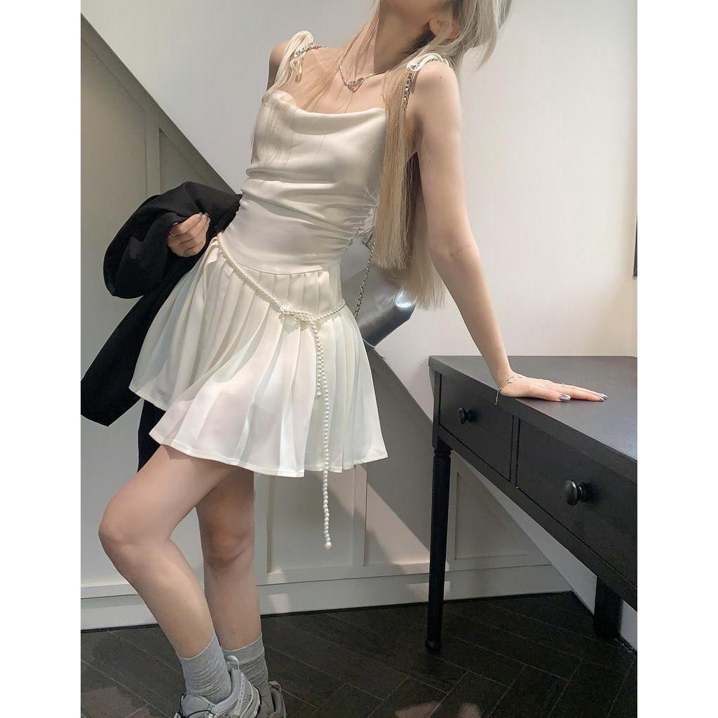 (MớI) Đầm TrắNg 63338 + ThắT Lưng