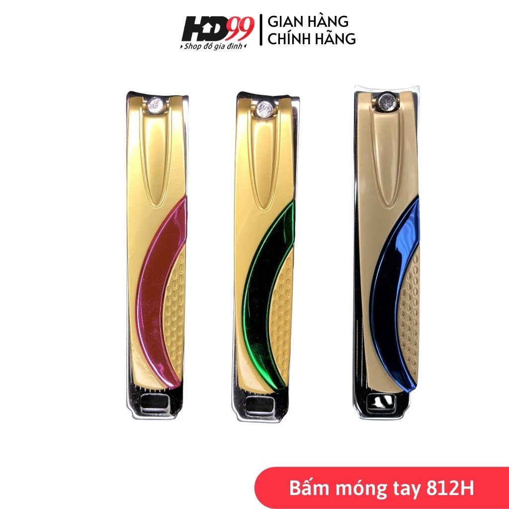 Bấm Móng Tay Cắt Móng Tay 812H  Hàng Chất Lượng Cao Từ Thép Chuyên Dụng Kiểu Dáng Phù Hợp Bàn Tay người Việt Nam