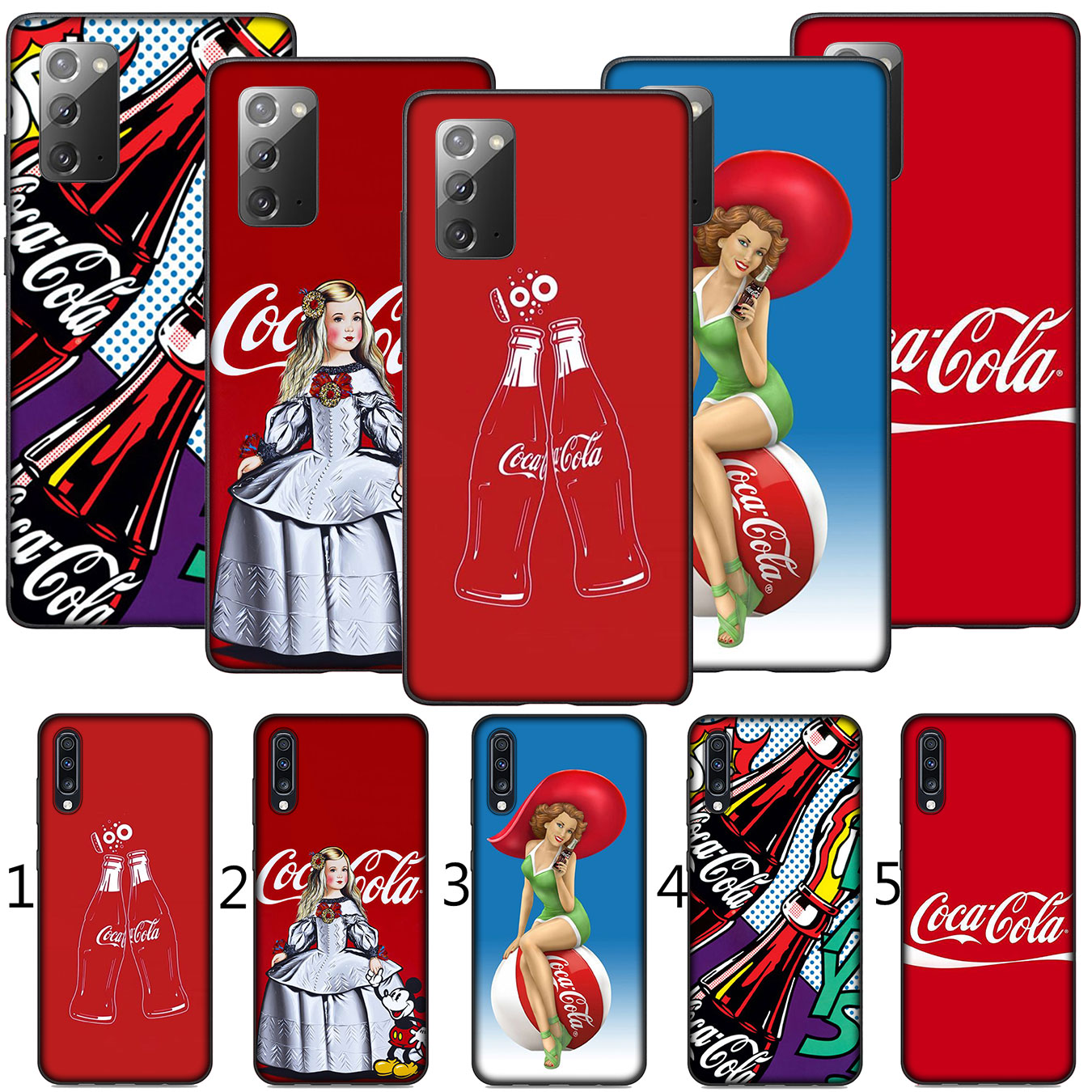 Huawei P30 Pro Lite Y6 Y7 Y9 Prime 2019 2018 Y9Prime Phone Case Soft Silicone Casing B103 Coca Cola Girl