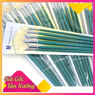 Bút lông, cọ vẽ, cọ quạt memory bán lẻ theo số - mộc xinh