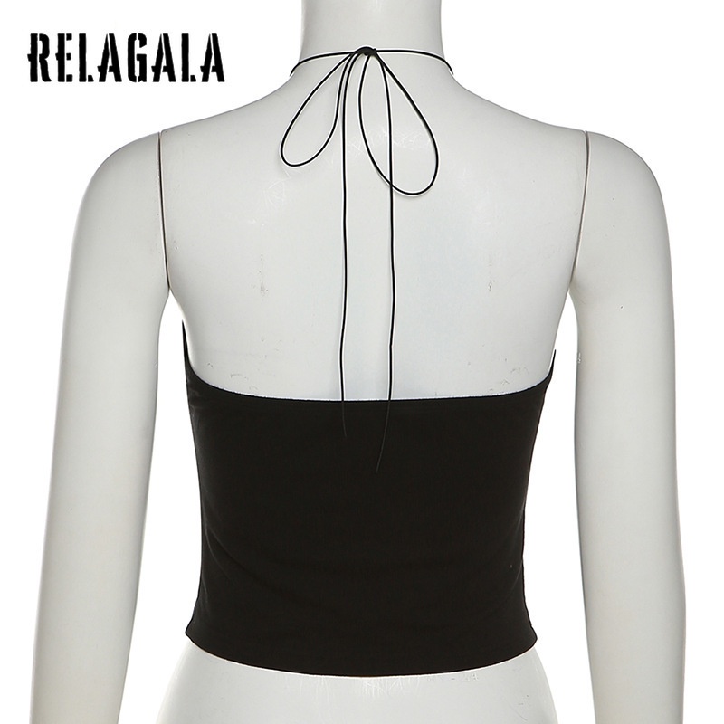 Áo Tank Top Hai Dây Màu Sắc Thời Trang Quyến Rũ Cho Nữ