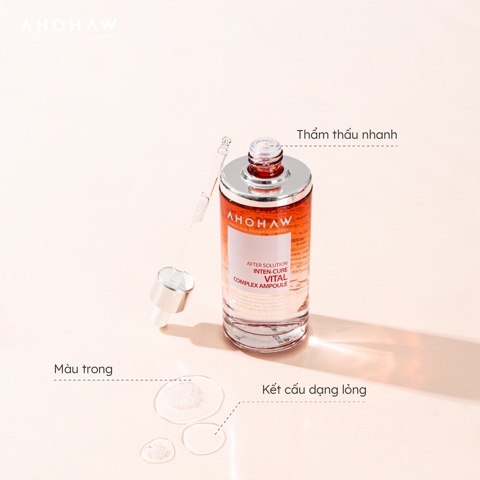 Tinh Chất Kích Trắng Ahohaw After Solution Inten-Cure Vital Complex Ampoule