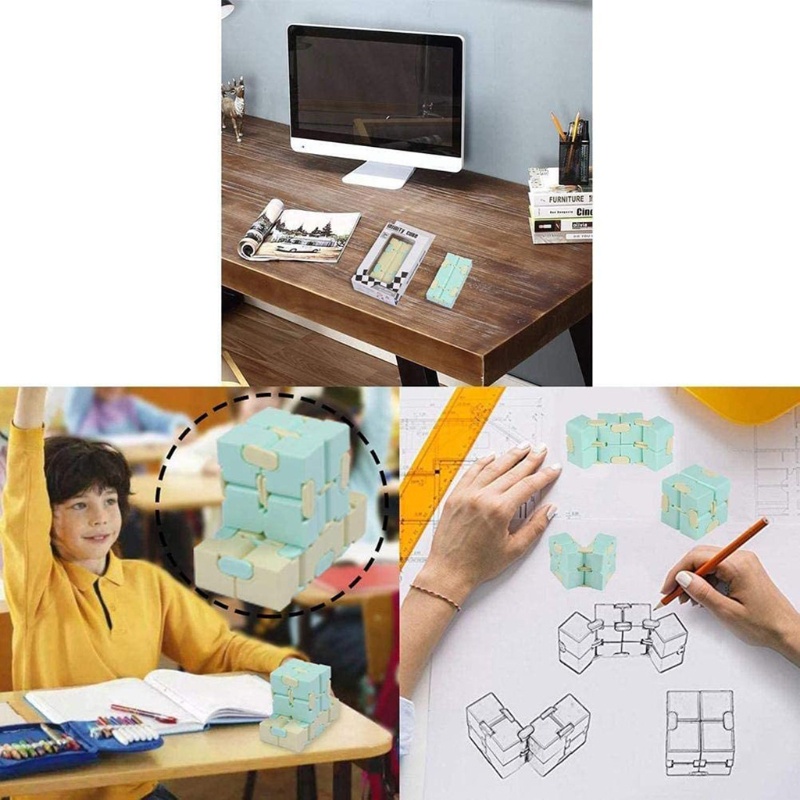 1 Bộ Đồ Chơi Fidget Spinner BằNg Silicone GiúP GiảM Stress