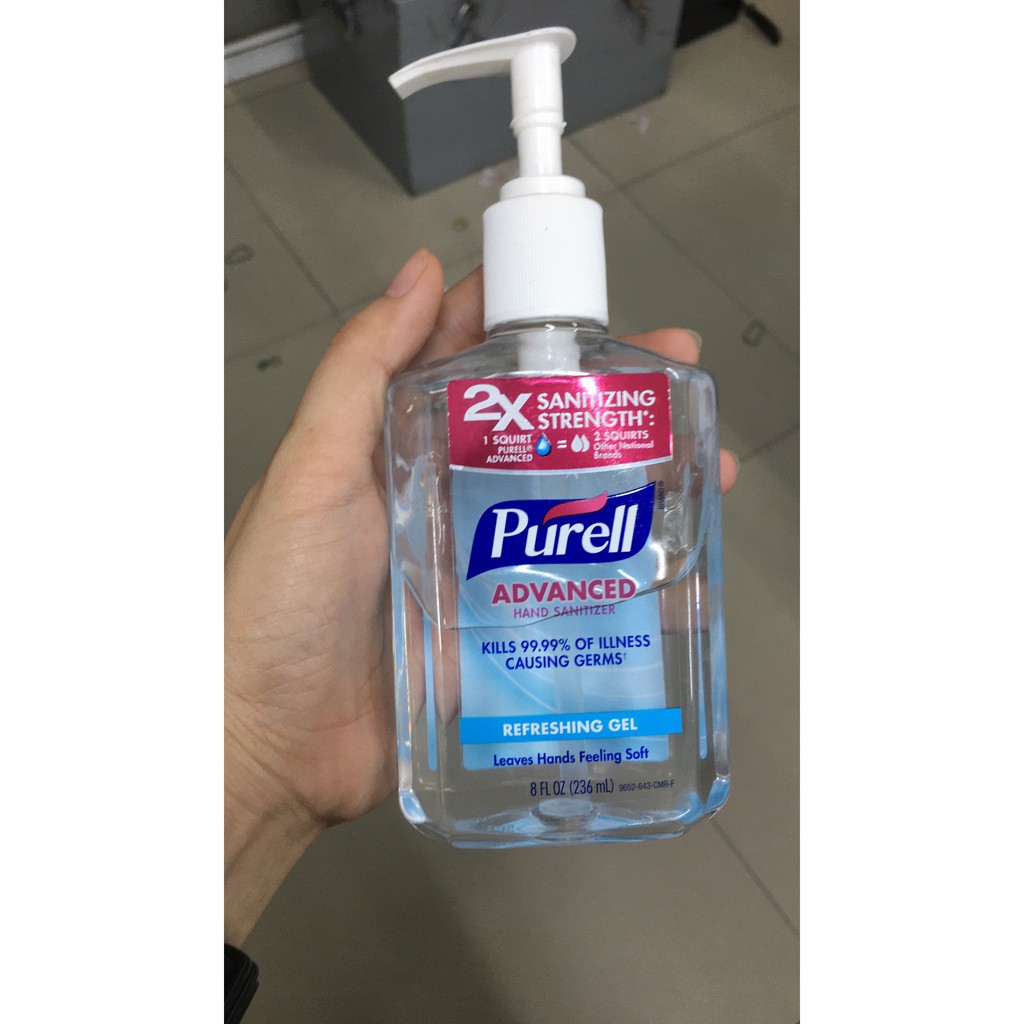 Gel rửa tay khô diệt khuẩn Purell Advanced Hand Sanitizer 236ml