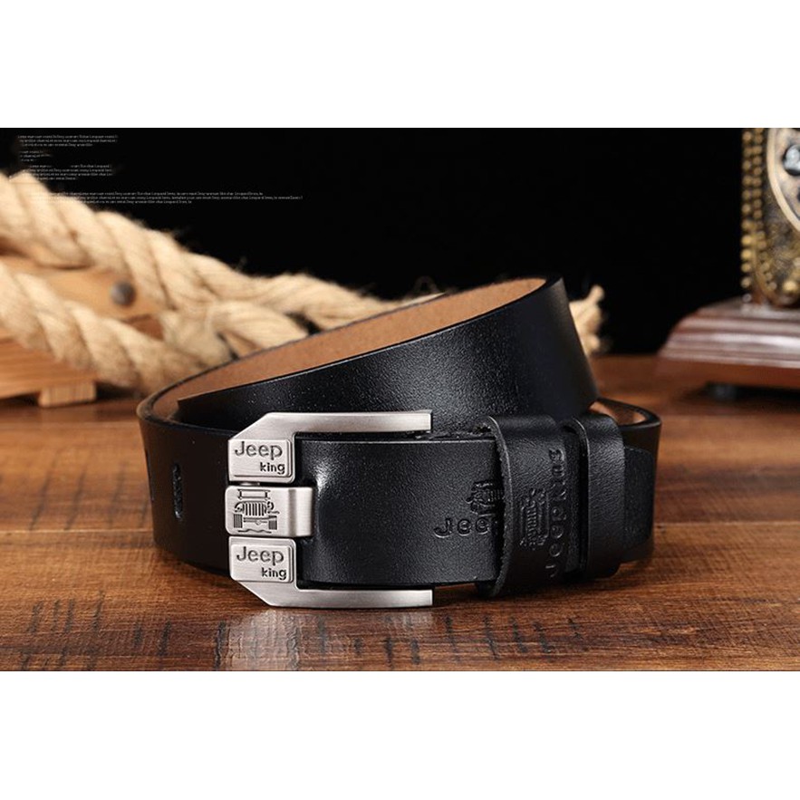 Thắt lưng Da Bò Thật nam cao cấp – Họa tiết trên thật mặt độc đáo Quý Ông 2020