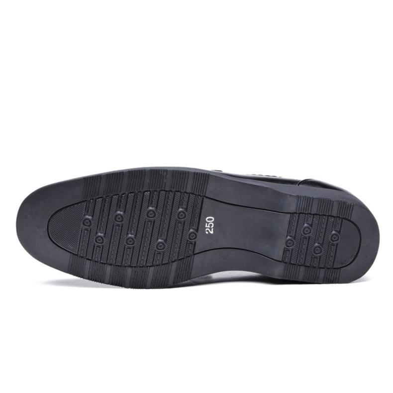 Giày Da YOZOH Màu Nâu Sang Trọng Cho Nam Size 38-44 QLY