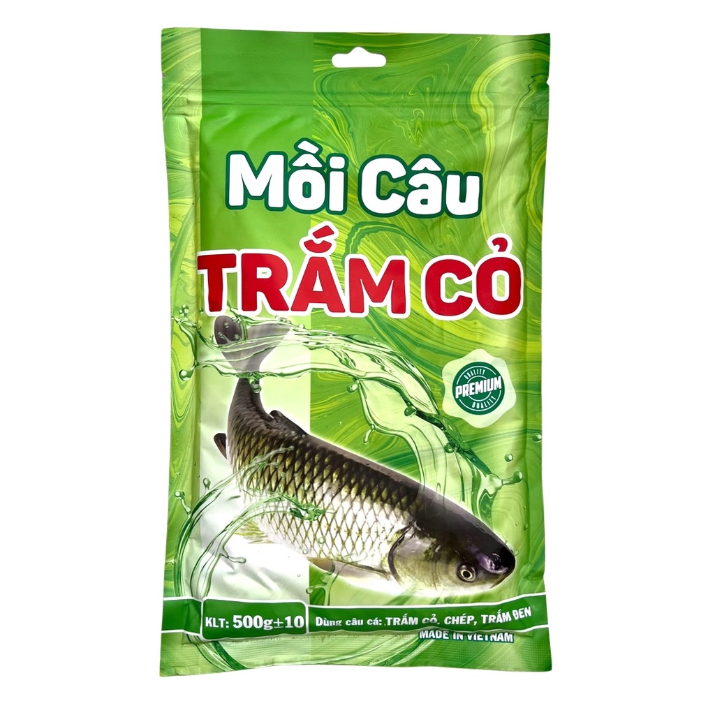 Mồi Câu Trắm Cỏ Chính Hãng Phú Thành 500g
