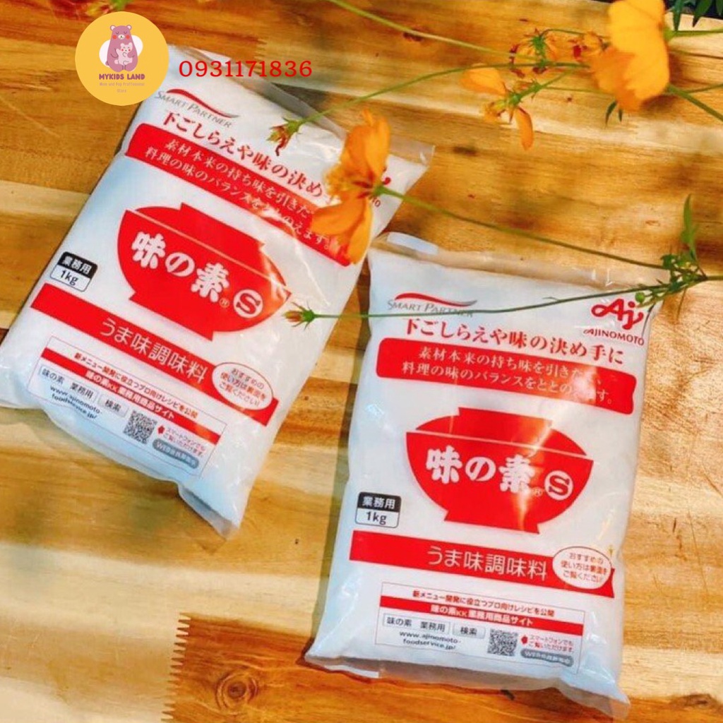 Mì chính - Bột ngọt Ajinomoto 1kg nội địa Nhật Bản