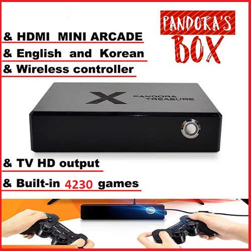 🔥4080 Game 2D và 150 Game 3D🔥Máy Chơi Game Pandora Box DX 4230 Game Cổ Điển kết nối với nhiều loại màn hình LCD, TV, PC