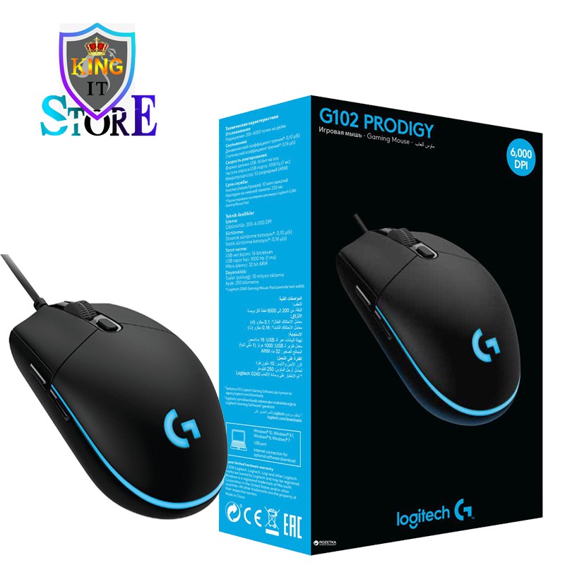 Chuột chơi game Logitech G102
