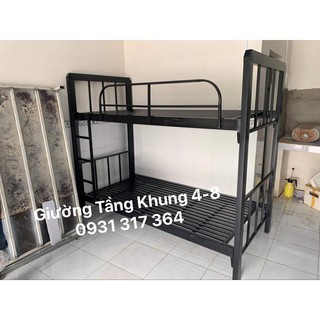 Giường Tầng khung Hộp 4x8 . 1mx1mx2m