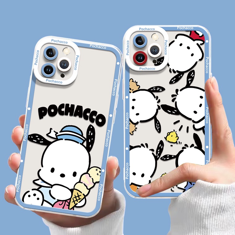 Ốp Điện Thoại Silicon TPU Mềm Trong Suốt In Hình Chó Hoạt Hình Cho IPhone 14 12 13 6 6S 7 8 14 Plus X XS XR 11 Pro Max