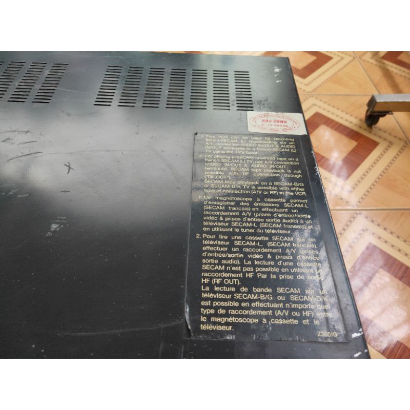 Đầu băng VHS Sharp VC-790ET 2nd .kienstore358