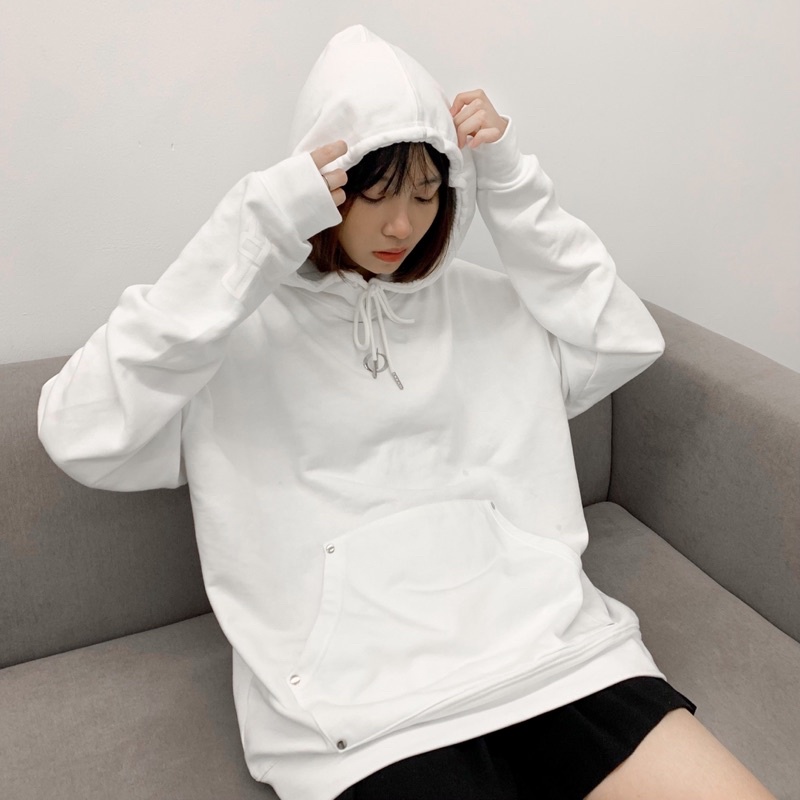 Áo hoodie ONER White Pocket